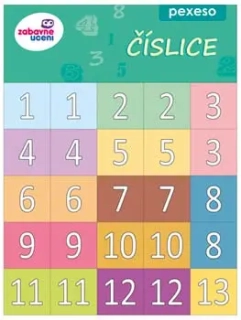 ČÍSLICE od 1 do 20 s desítkami od 10-90 - pexeso