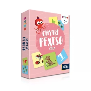 ČÍSLA - chytré pexeso Kvído 2. vydání