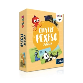 ZVÍŘATA - chytré pexeso Kvído 2. vydání