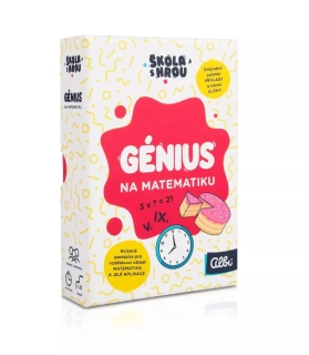 GÉNIUS na MATEMATIKU - kvízové karty pro 1. stupeň ZŠ (112 ks)