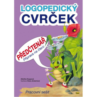 PŘEDČTENÁŘ PŘÍPRAVA na ČTENÍ - pracvoní sešit pro předškoláky (hravé úkoly)