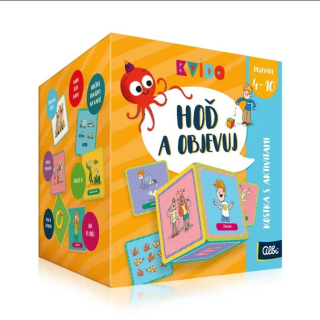 HOĎ a OBJEVUJ - kostka s aktivitami Kvído