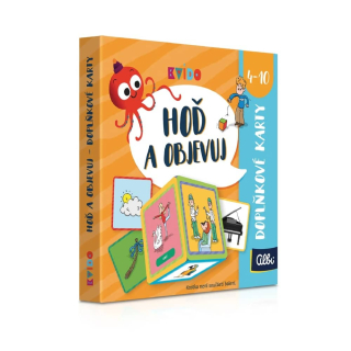 HOĎ a OBJEVUJ - doplňkové karty ke kostce - Kvído